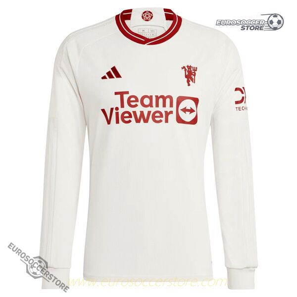 23-24 Season Manchester United Third Long Sleeve Football Jersey