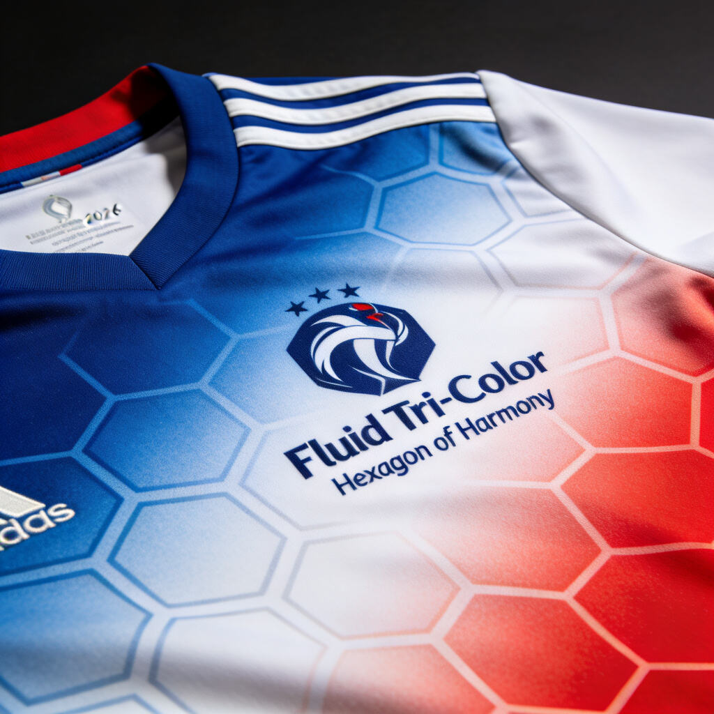 France 2026 Kit Design Details Diagram