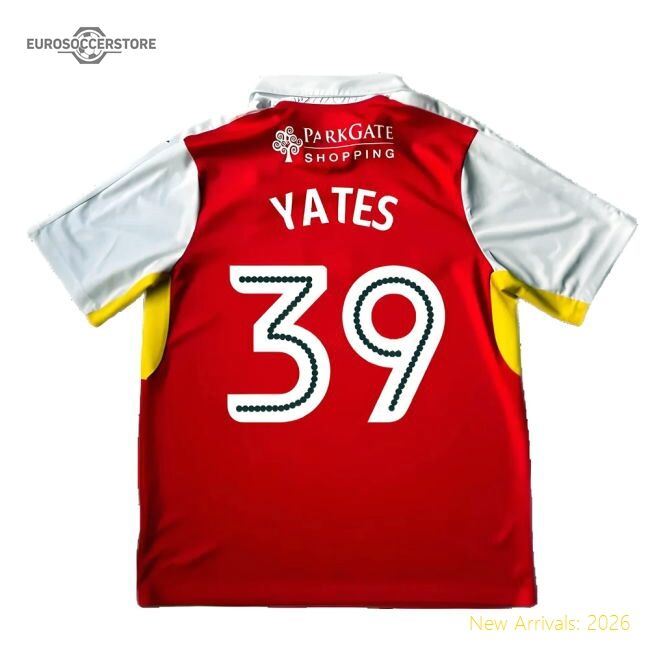 High-quality Rotherham 2016-17 Home Shirt ((good) Xl) (yates 39)