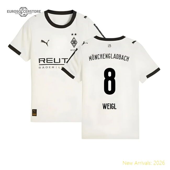 Professional-Grade 2025-2026 Borussia Mgb Home Shirt (Kids) (Weigl 8)