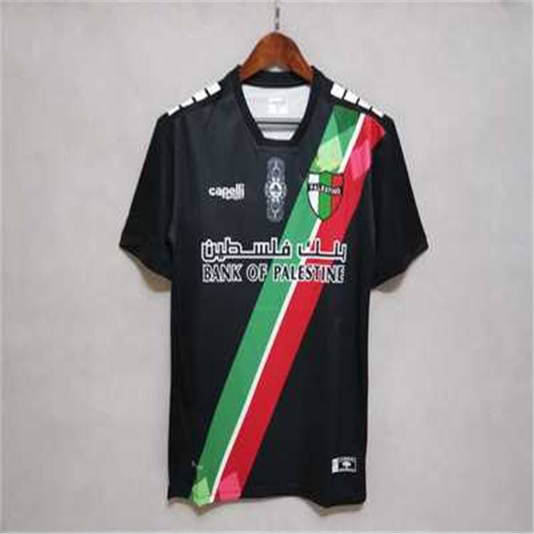 21-22 CLUB DEPORTIVO PALESTINO HOME BLACK SOCCER JERSEY FOOTBALL