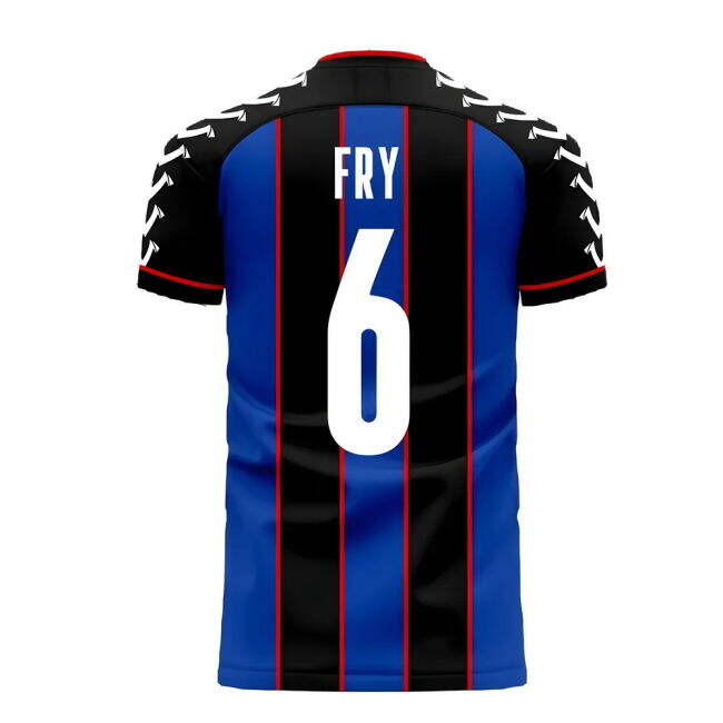 Football Away Concept Football Kit Viper Fry #6 Match Quality Comm...
