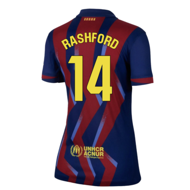 First-class Barcelona Home Rashford Jersey 2025-2026 Flexible