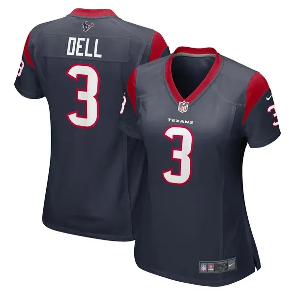 None Tank Dell Game Jersey - Navy | NFL Player Jersey | NFL Football