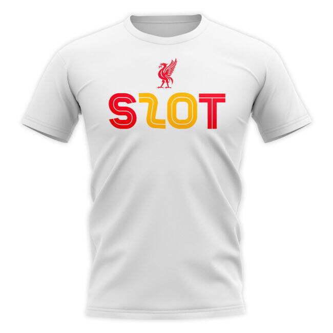 Liverpool Arne Slot 20 Titles T-Shirt (White)