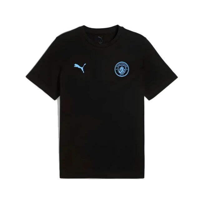 2025-2026 Man City FtblESS Tee (Black)