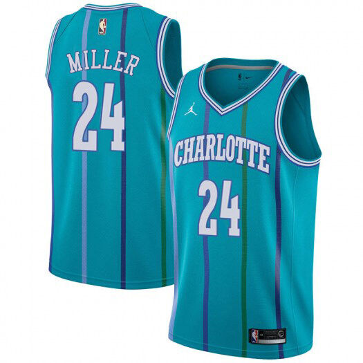 Hornets Brandon Miller #24 Superior 2024 Icon NBA Swingman Jersey