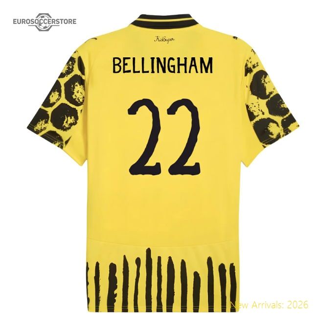 Premium 2025-2026 Kidsuper X Borussia Dortmund Cwc Home Shirt (Bellingham