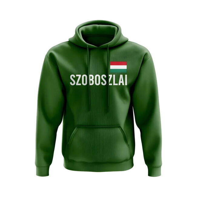Dominik Szoboszlai Hungary Name Hoody (Green)