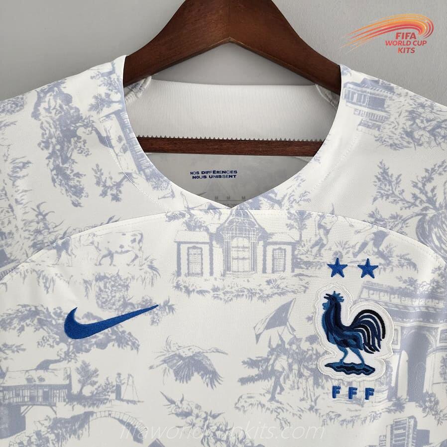 France Football Shirt season 2022 World Cup Away