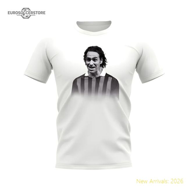 Alessandro Nesta Ac Milan Legend Casual Tee (white) - Affordable