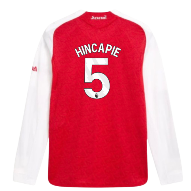 Pro Series Arsenal Arsenal Authentic Long Sleeve Home Shirt Hincap...