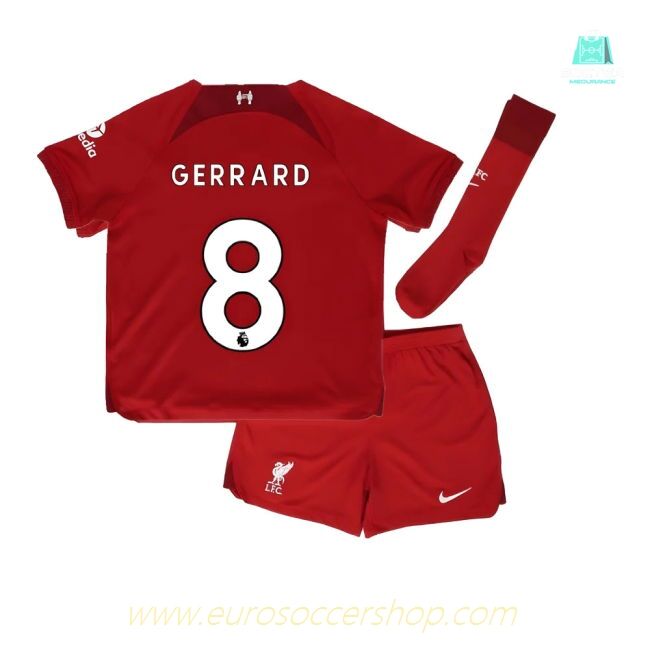 2022-2023 Liverpool Home Little Boys Mini Kit (GERRARD 8)
