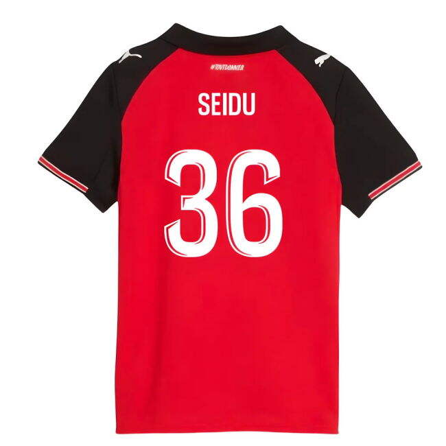 Rennes Limited Edition Home Jersey 2025-2026 #55