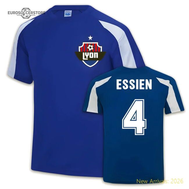 Authentic Lyon Sports Training Jersey (Michael Essien 4)