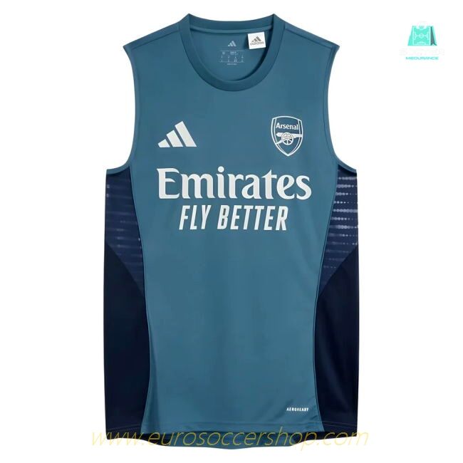 2025-2026 Arsenal Sleeveless Jersey (Blanch Blue)
