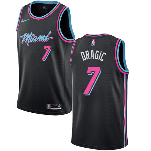 Miami Heat Goran Durable Design Game Jersey Retro Style #7 Athletic