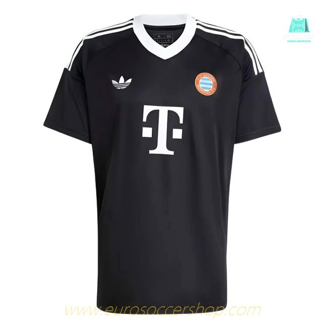 2024-2025 Bayern Munich Third Goalkeeper Shirt (Black)