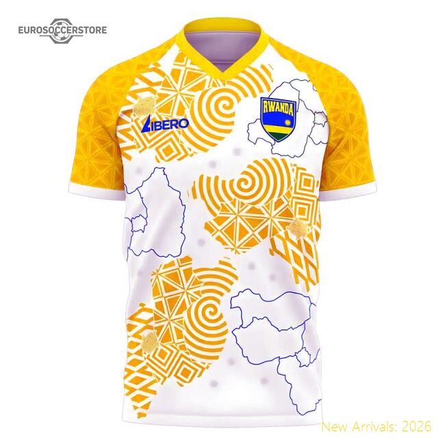Rwanda Concept 20252026 Away Top Kit Retro Lightweight