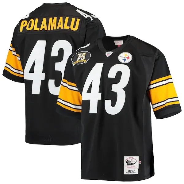 Performance Pittsburgh Steelers  Jersey - Premium Black NFL Fan Jer...