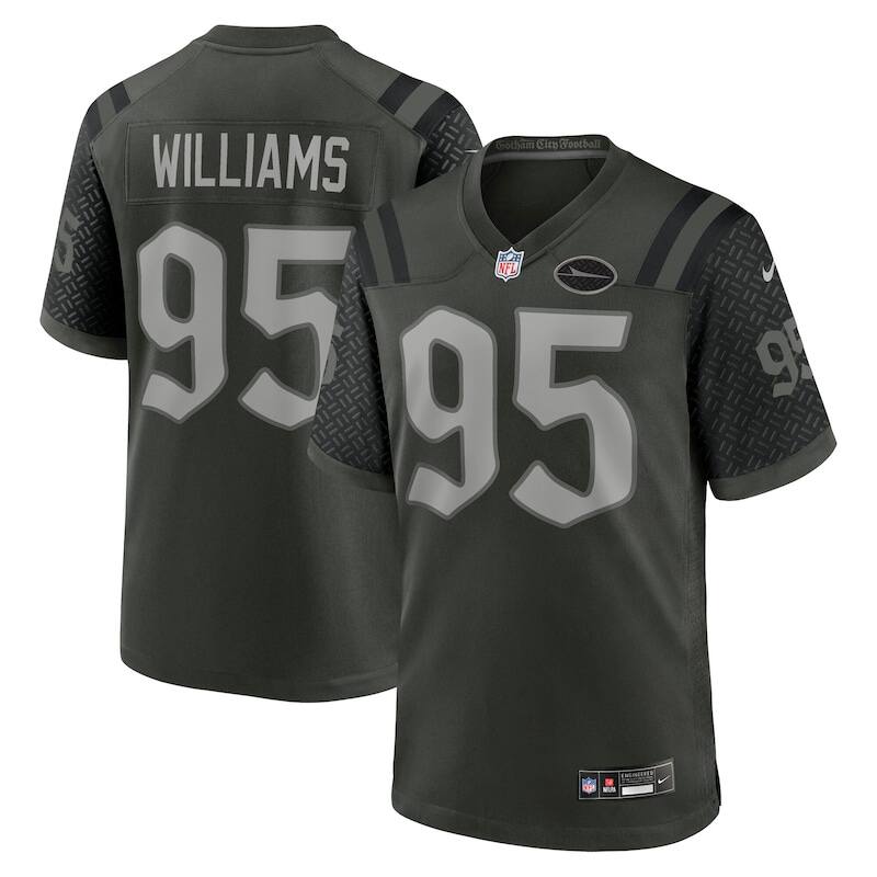 None Quinnen Williams New York Jets Great Value Replica Jersey