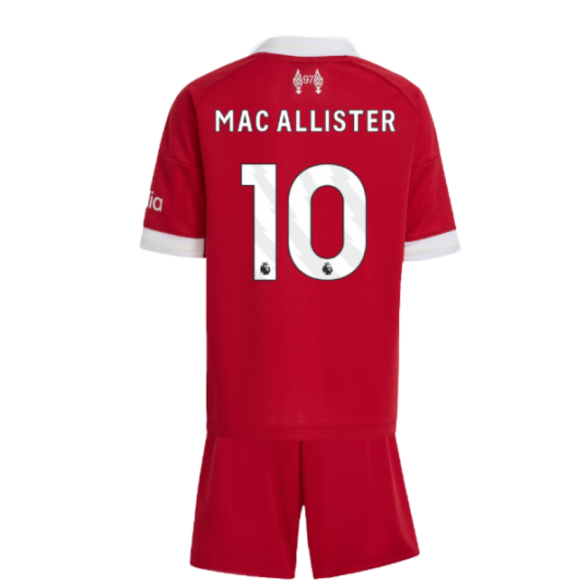 Liverpool 2025-20 Home Shirt Mac Allister #10 L M S
