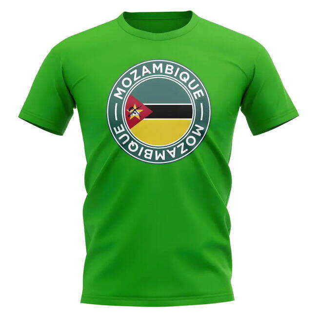 Mozambique Football Badge T-Shirt (Green)