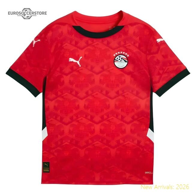 Egypt Kids 20242025 Home Jersey  Authentic 7years Athletic