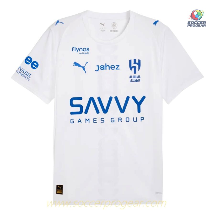 AL Hilal Away Kids Edition Jersey Set Soccer Football Shirt 2025-2026 Season