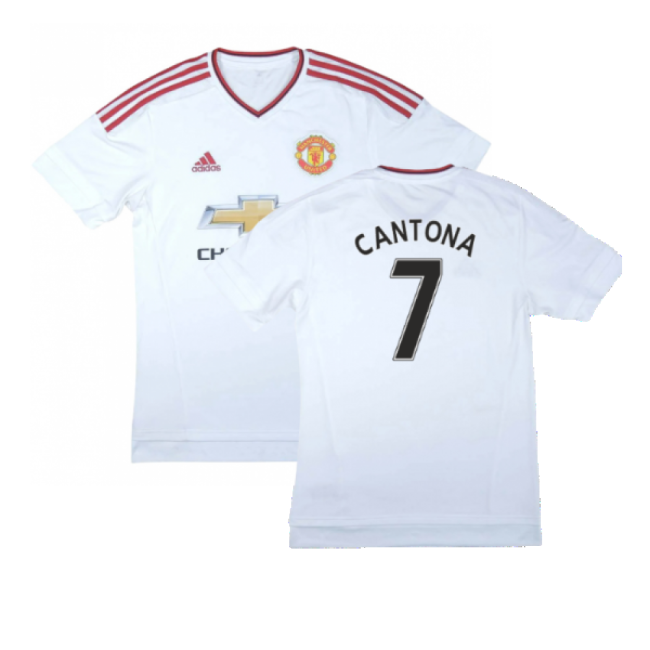 Manchester United 2015-16 Away Shirt (Excellent) (Cantona 7) - premium