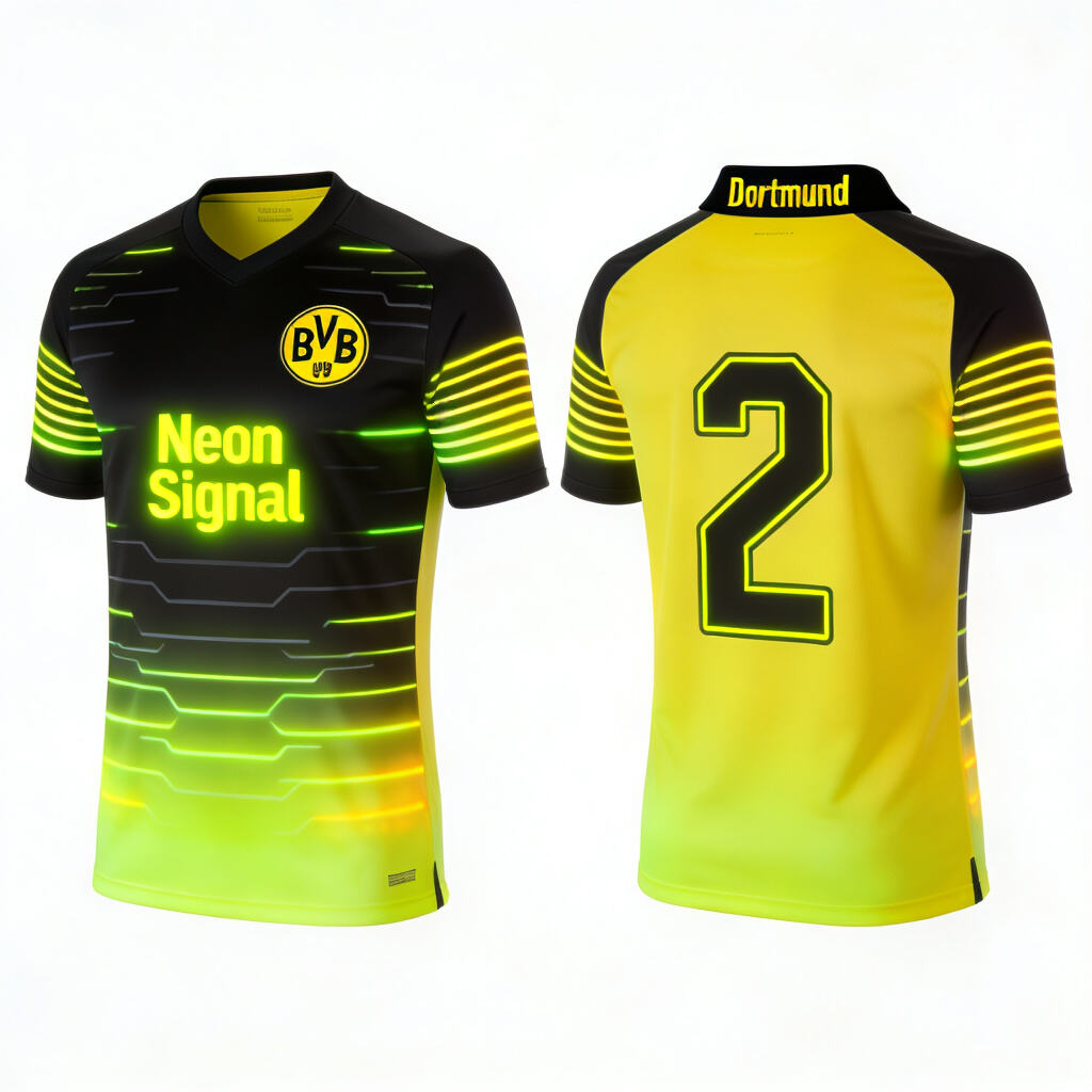 Borussia Dortmund "Neon Signal" Fourth Kit