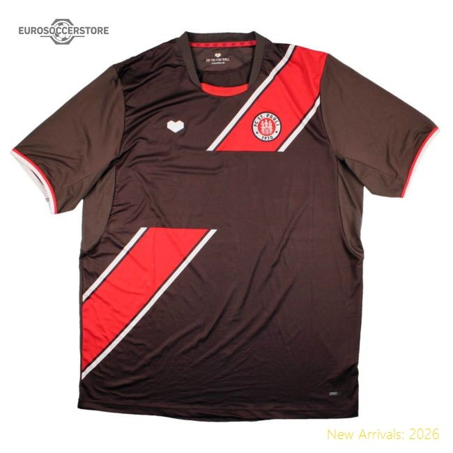 Performance St. Pauli 2013-14 Home Shirt (Sponsorless) (Xxl) (Mint)