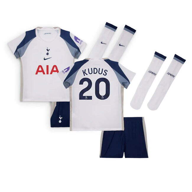 Stretchable 2025-2026 Tottenham Home Iconic Authentic Jersey Kudu#854