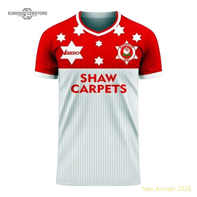 Premium Barnsley 2025-2026 Away Concept Football Kit (libero)
