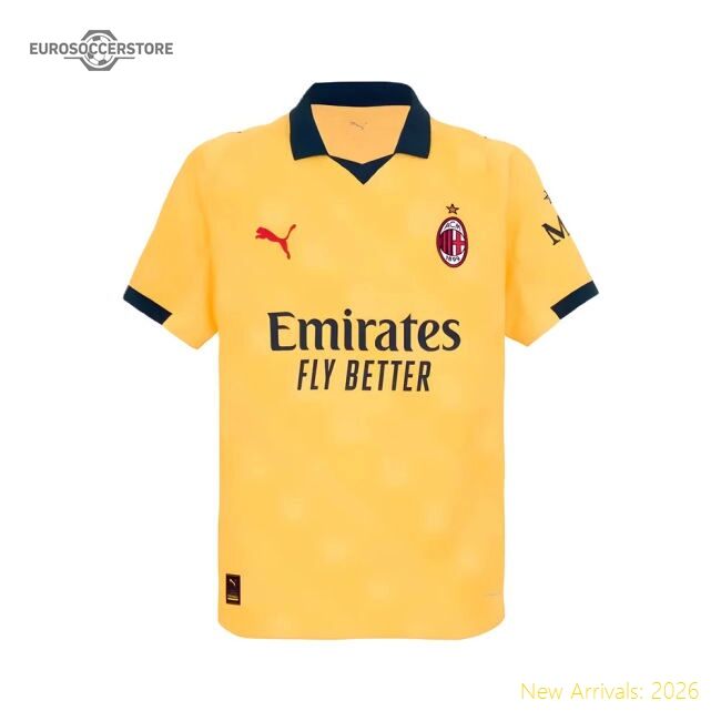 2025-2026 Ac Milan Authentic Third Shirt - Excellent Value