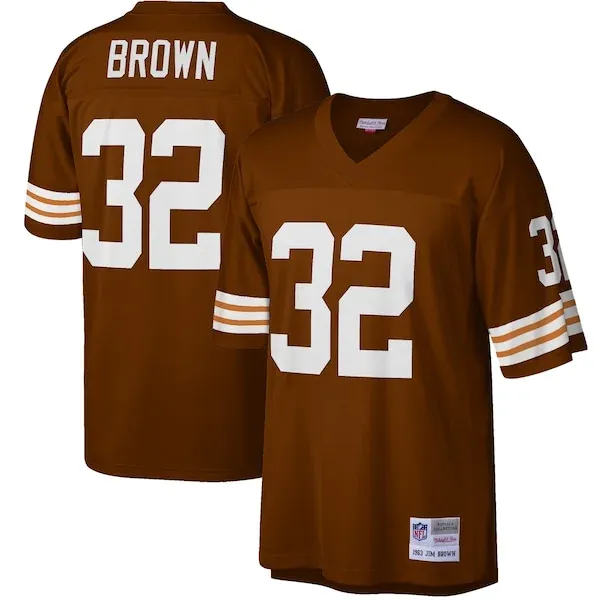 Performance None Replica Jersey - Premium Brown NFL Fan Jersey | Ga...
