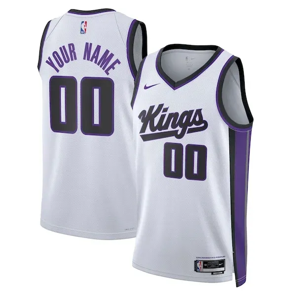 Sacramento Kings SAC Swingman Jersey - genuine replica-jersey - White