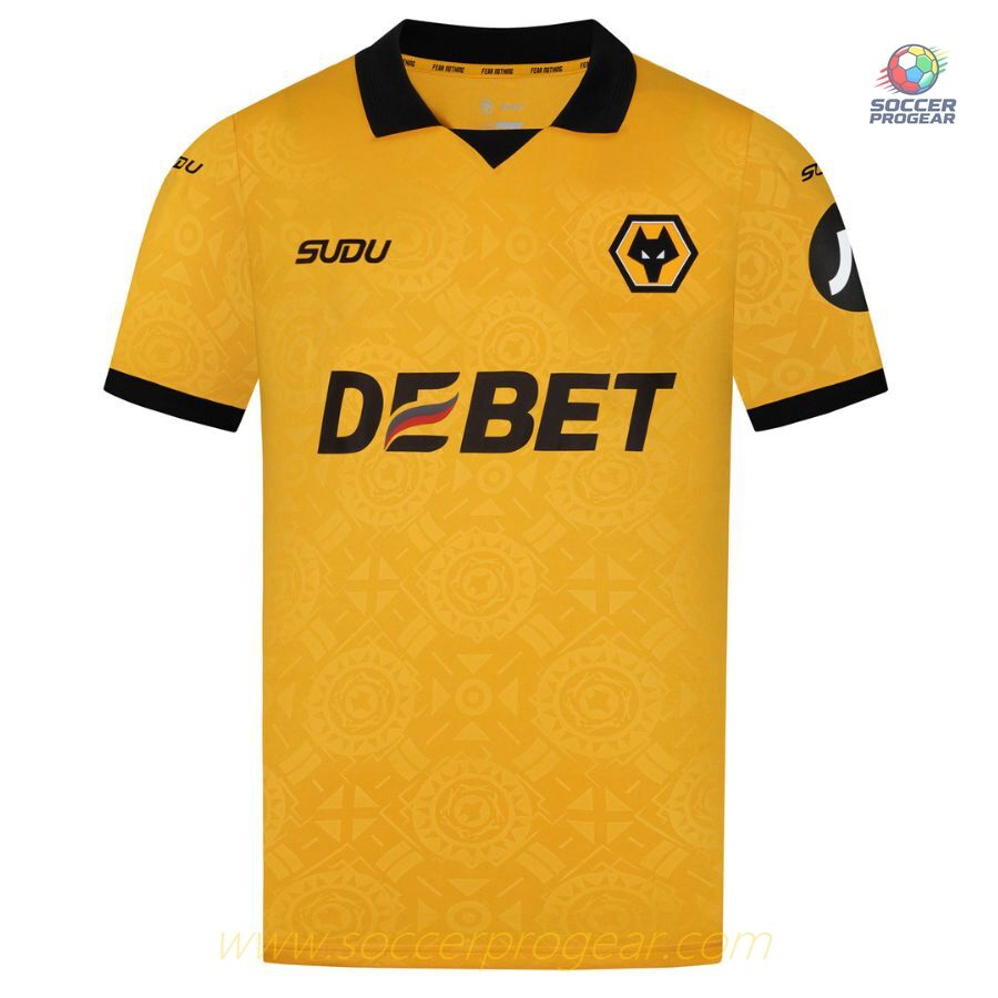 Wolverhampton Home Youth Kit Football Jersey 2025/26 Collection