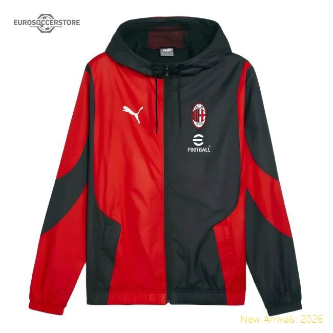 Match-ready Ac Milan Home Jersey 2023-2024 Moisture-wicking