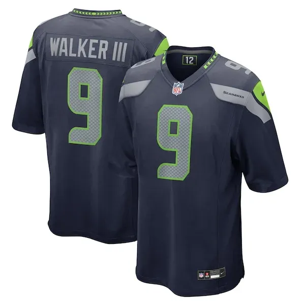 Seattle Seahawks Game NFL Jersey - Navy | Authentic Football Apparel