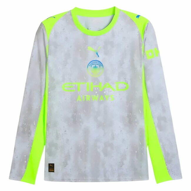 2025-2026 Man City Long Sleeve Third Shirt