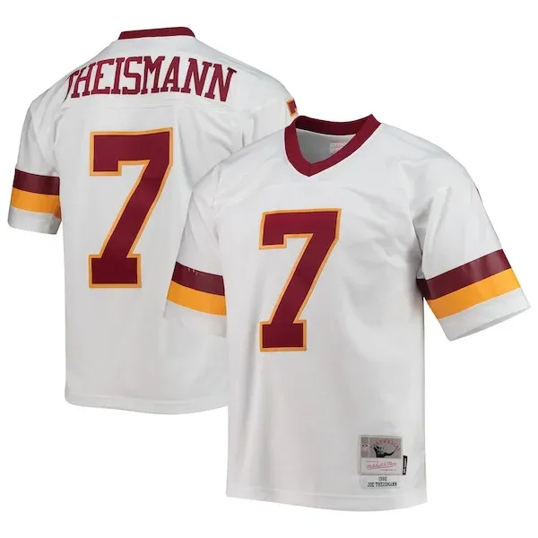 None Joe Theismann Replica Jersey - White | NFL Player Jersey