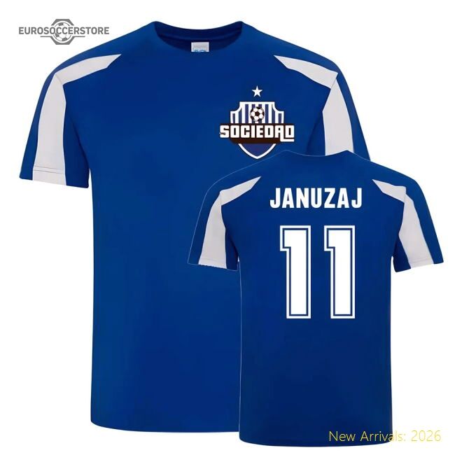 Adnan Januzaj Sociedad Sports Training Jersey (blue) - Cost-effective