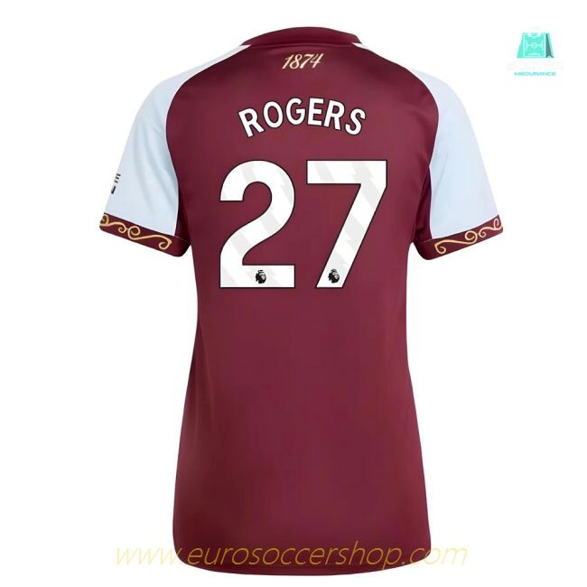2025-2026 Aston Villa Home Shirt (Womens) (Rogers 27)