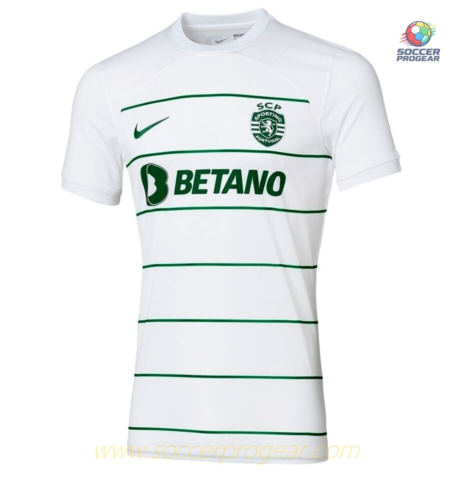 Sporting 2023 2024 Away Youth's Jersey Set Soccer Jersey