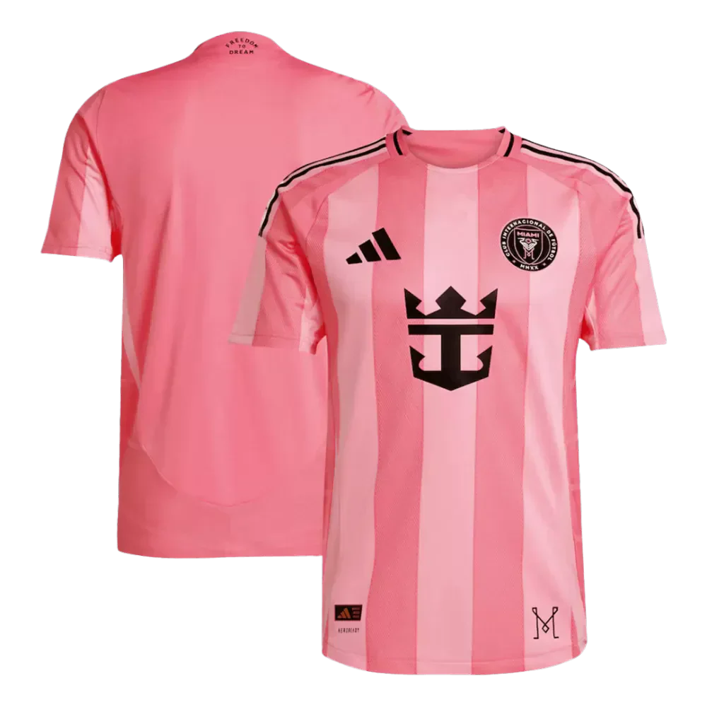 Inter Miami CF Home Soccer Jersey, player version 2025 Authentic Kit