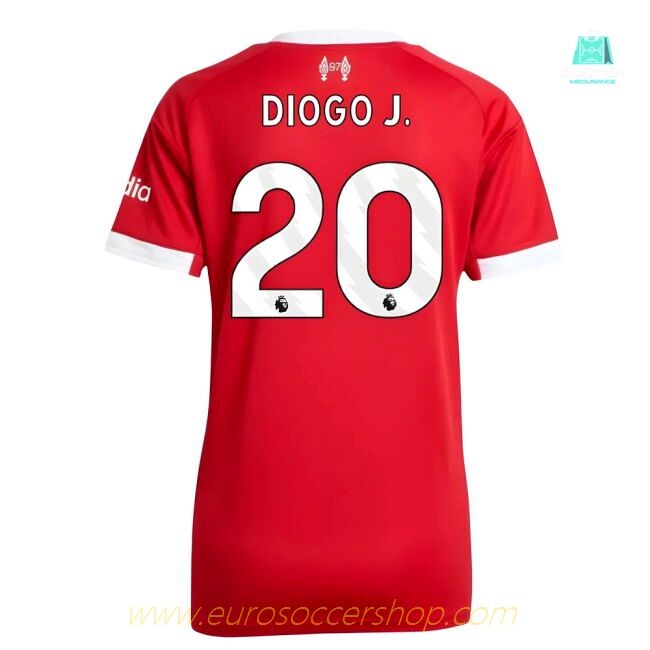 2025-2026 Liverpool Home Shirt (Womens) (Diogo J. 20)