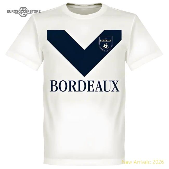 Official Official Bordeaux Team T-Shirt - White