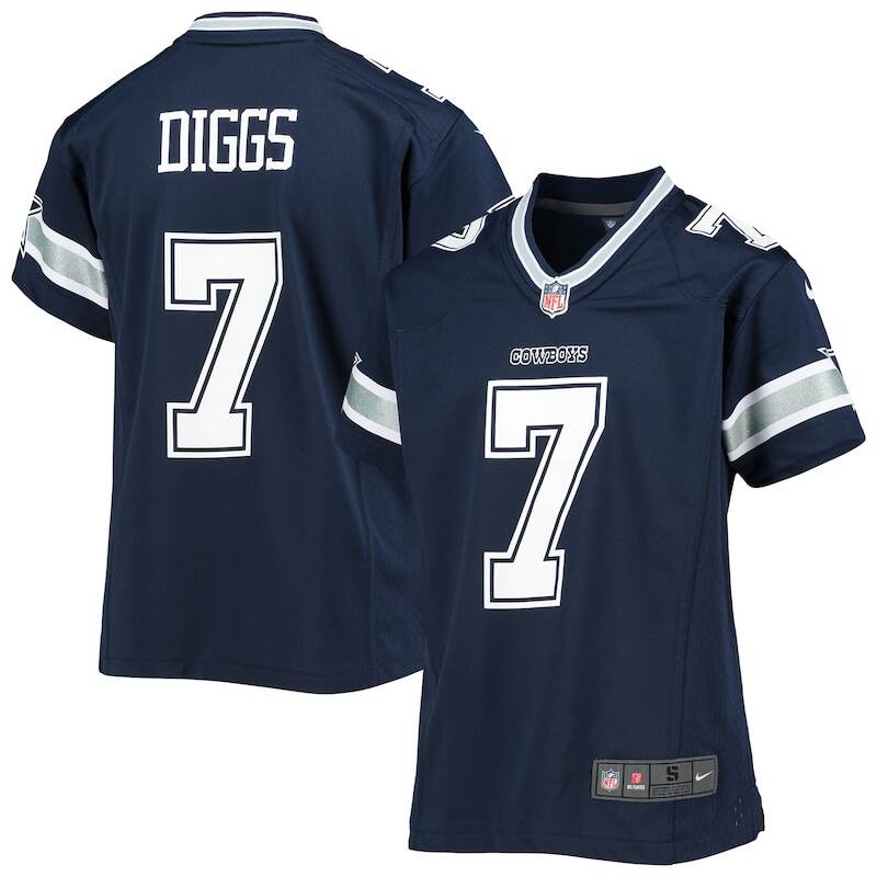 None Trevon Diggs DAL Cowboys Authentic Replica Jersey Football Appare