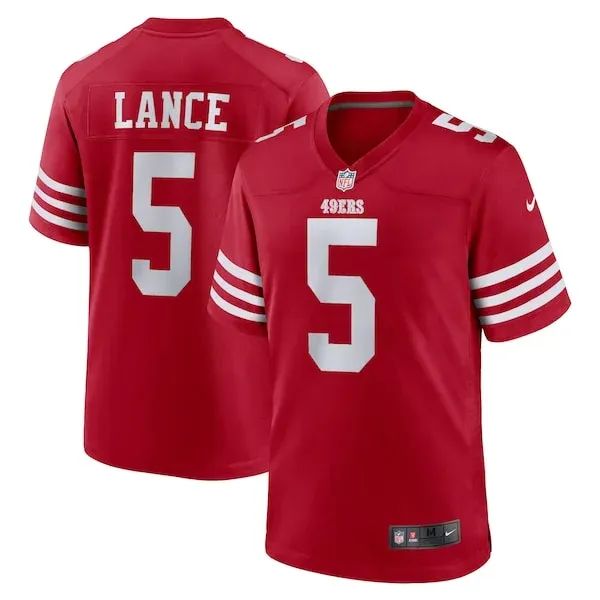 Performance San Francisco 49ers Game Jersey - Premium Scarlet NFL F...